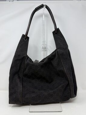 Gucci GG Denim One Shoulder